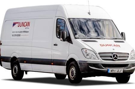 Mercedes Sprinter LWB Hi Roof (or similar)