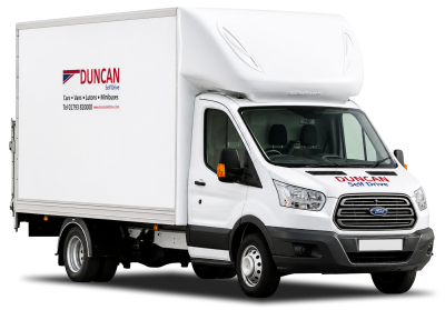 Ford luton with tail lift duncan self drive home removals